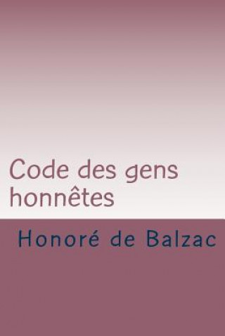 Code des gens honnetes