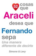 52 Cosas Que Araceli Desea Que Fernando Sepa: Una Manera Diferente de Decirlo