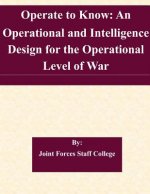 Operate to Know: An Operational and Intelligence Design for the Operational Level of War