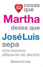 52 Cosas Que Martha Desea Que José Luis Sepa: Una Manera Diferente de Decirlo