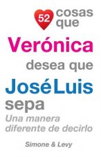 52 Cosas Que Verónica Desea Que José Luis Sepa: Una Manera Diferente de Decirlo