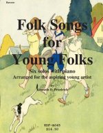 Folk Songs for Young Folks - bassoon and piano