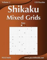 Shikaku Mixed Grids - Easy - Volume 2 - 159 Logic Puzzles