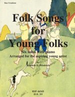 Folk Songs for Young Folks - bass trombone and piano