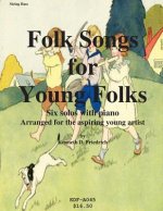 Folk Songs for Young Folks - string bass and piano
