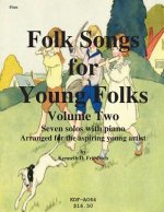 Folk Songs for Young Folks, Vol. 2 - flute and piano