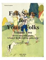 Folk Songs for Young Folks, Vol. 2 - baritone saxophone and piano