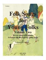 Folk Songs for Young Folks, Vol. 2 - trombone and piano