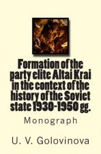 Formation of the Party Elite Altai Krai in the Context of the History of the Soviet State 1930-1950 Gg.: Monograph
