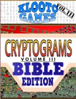 KLOOTO Games CRYPTOGRAMS Vol. III: Bible Edition