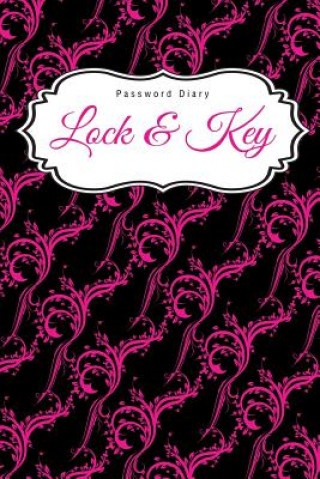 Password Diary: Lock & Key