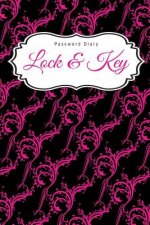 Password Diary: Lock & Key