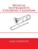 Musical Instruments Coloring Calendar