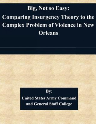 Big, Not so Easy: Comparing Insurgency Theory to the Complex Problem of Violence in New Orleans