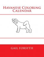 Havanese Coloring Calendar