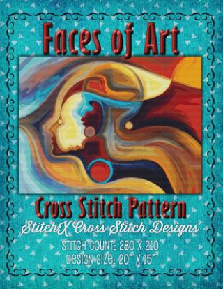 Faces of Art Cross Stitch Pattern