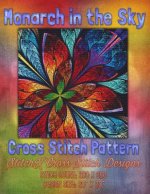 Monarch in the Sky Cross Stitch Pattern