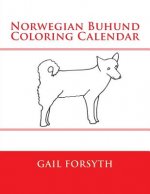 Norwegian Buhund Coloring Calendar