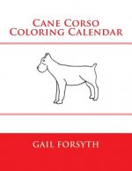 Cane Corso Coloring Calendar