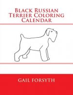 Black Russian Terrier Coloring Calendar
