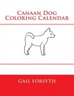 Canaan Dog Coloring Calendar