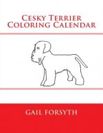 Cesky Terrier Coloring Calendar