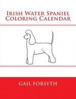Irish Water Spaniel Coloring Calendar