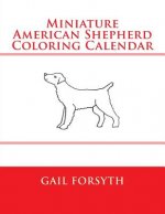 Miniature American Shepherd Coloring Calendar