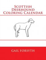 Scottish Deerhound Coloring Calendar