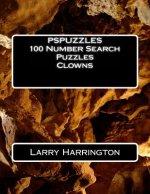 PSPUZZLES 100 Number Search Puzzles Clowns