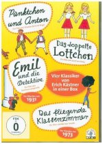 Erich Kästner-Box, 4 DVDs, 4 DVD-Video