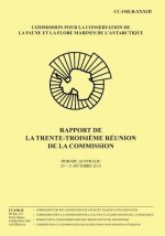 Rapport de la trente-troisi?me réunion de la Commission: Hobart, Australie, 20-31 Octobre 2014