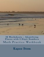 30 Worksheets - Identifying Places with 3 Digit Numbers: Math Practice Workbook