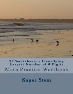 30 Worksheets - Identifying Largest Number of 6 Digits: Math Practice Workbook