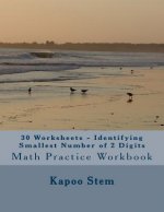 30 Worksheets - Identifying Smallest Number of 2 Digits: Math Practice Workbook