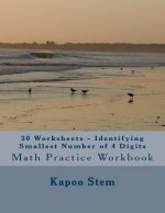 30 Worksheets - Identifying Smallest Number of 4 Digits: Math Practice Workbook