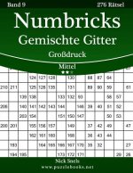 Numbricks Gemischte Gitter Großdruck - Mittel - Band 9 - 276 Rätsel