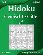 Hidoku Gemischte Gitter - Leicht - Band 2 - 156 Ratsel