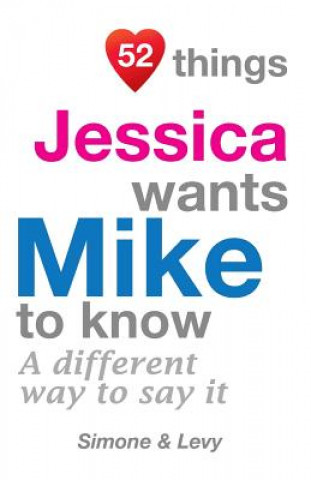 52 Things Jessica Wants Mike To Know: A Different Way To Say It