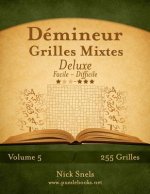 Demineur Grilles Mixtes Deluxe - Facile a Difficile - Volume 5 - 255 Grilles