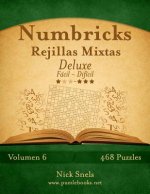 Numbricks Rejillas Mixtas Deluxe - De Facil a Dificil - Volumen 6 - 474 Puzzles