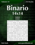 Binario 14x14 - Dificil - Volumen 10 - 276 Puzzles