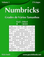 Numbricks Grades de Varios Tamanhos - Facil ao Dificil - Volume 1 - 276 Jogos