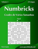 Numbricks Grades de Varios Tamanhos - Facil - Volume 2 - 276 Jogos