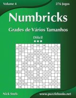 Numbricks Grades de Varios Tamanhos - Dificil - Volume 4 - 276 Jogos