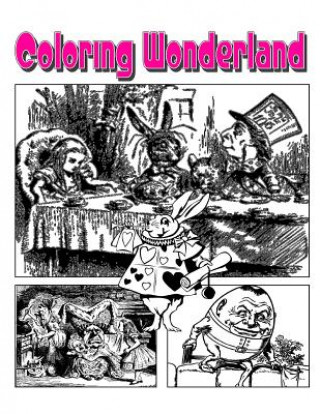 Coloring Wonderland Coloring Book: Go Down The Rabbit Hole With Alice In Coloring Wonderland Coloring Book!