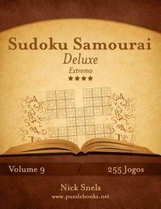 Sudoku Samurai Deluxe - Extremo - Volume 9 - 255 Jogos