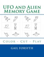 UFO and Alien Memory Game: Color - Cut - Play