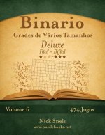 Binario Grades de Varios Tamanhos Deluxe - Facil ao Dificil - Volume 6 - 474 Jogos