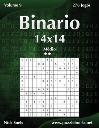 Binario 14x14 - Medio - Volume 9 - 276 Jogos